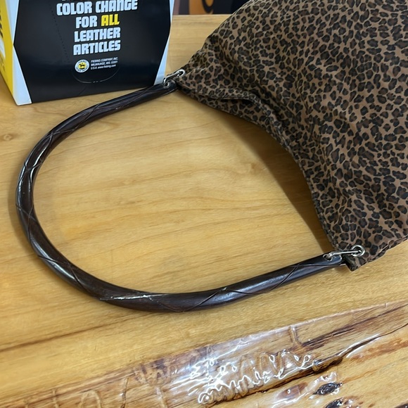 Bottega Veneta Cheetah print nylon WITH matching wallet - Picture 6 of 12